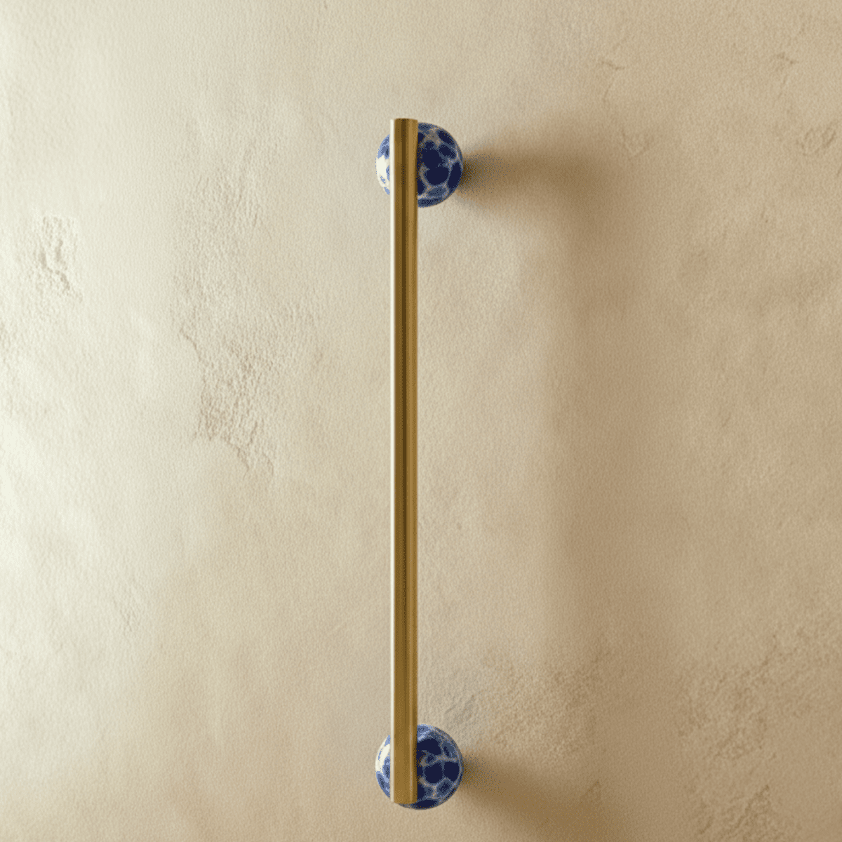 Residence Supply Parasa Marble Pull Bar for cabinets, featuring a sleek marble design and durable hardware for home and garden use.
