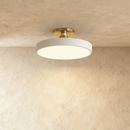 Modern Pentra Ceiling Light by Residence Supply featuring a sleek design and warm illumination for contemporary interiors.