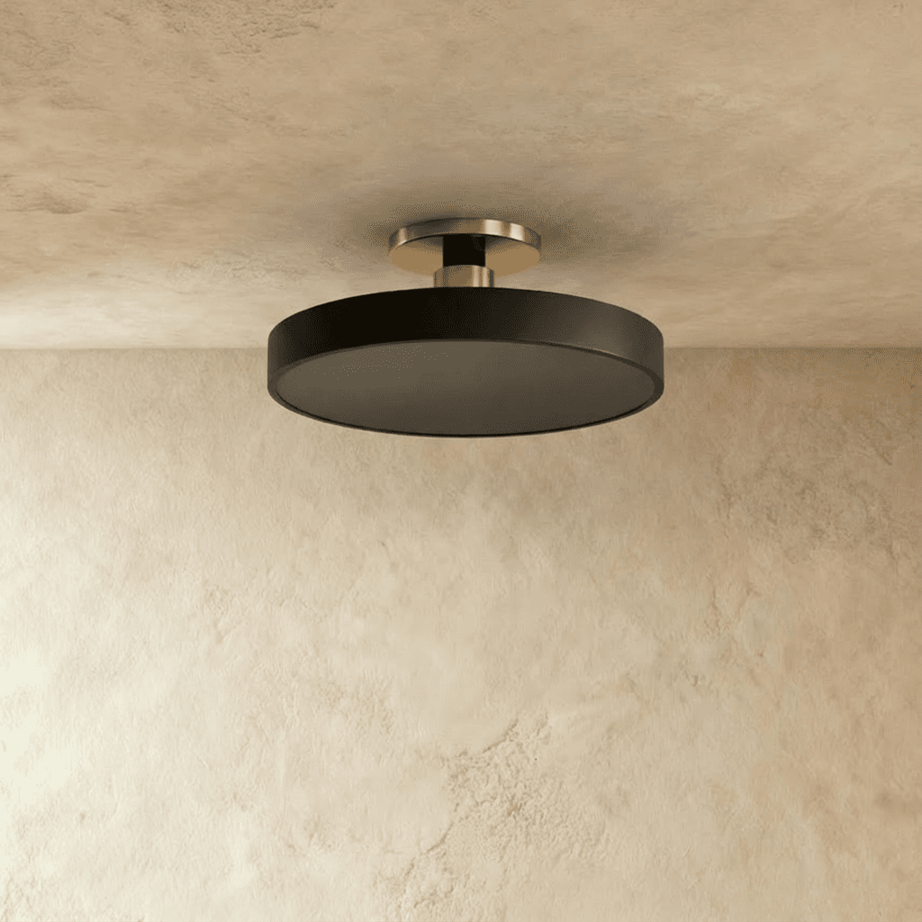 Modern Pentra Ceiling Light by Residence Supply with sleek design and integrated LED bulbs, ideal for contemporary home lighting.