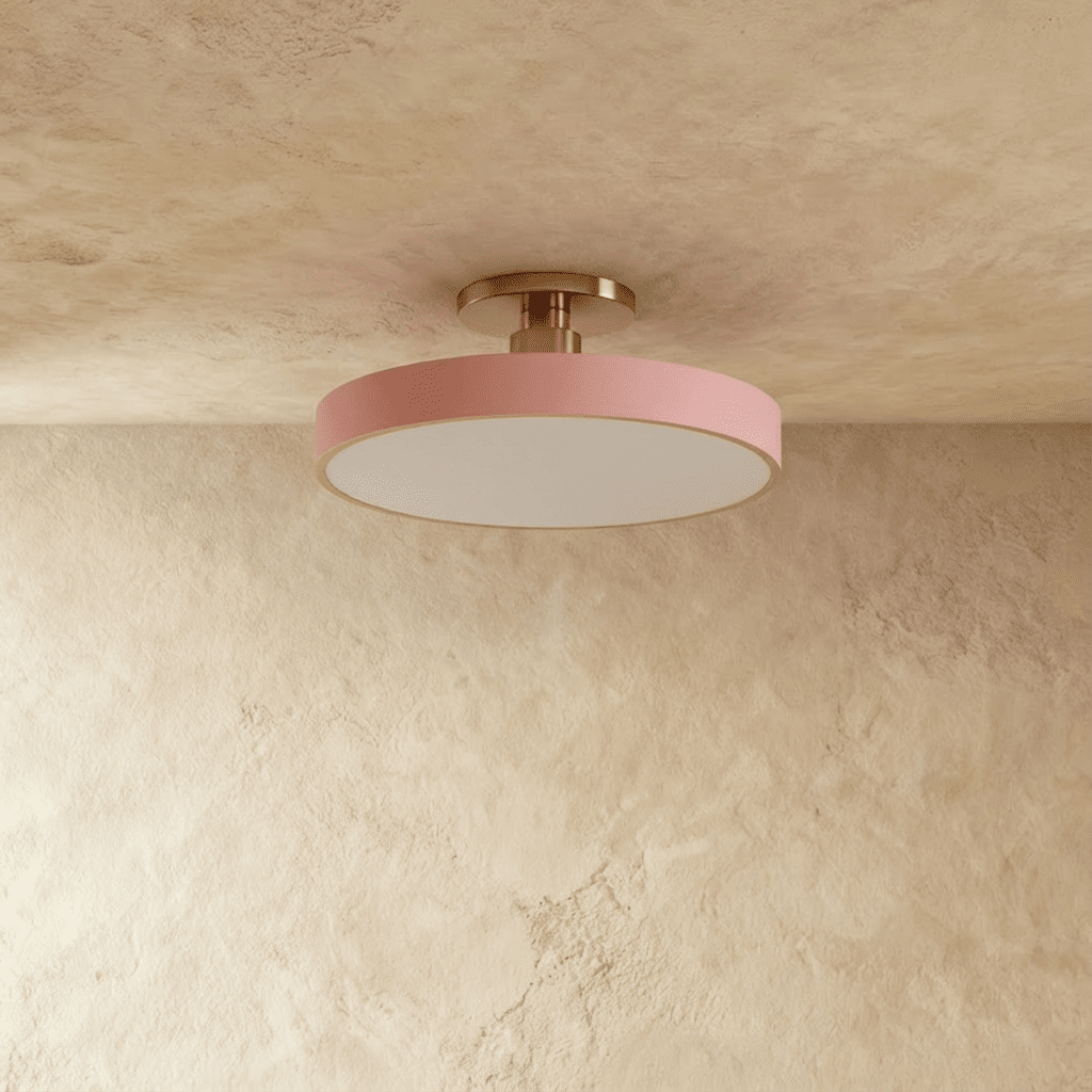 Modern Pentra Ceiling Light by Residence Supply with sleek design and white finish, mounted on ceiling in a contemporary space.