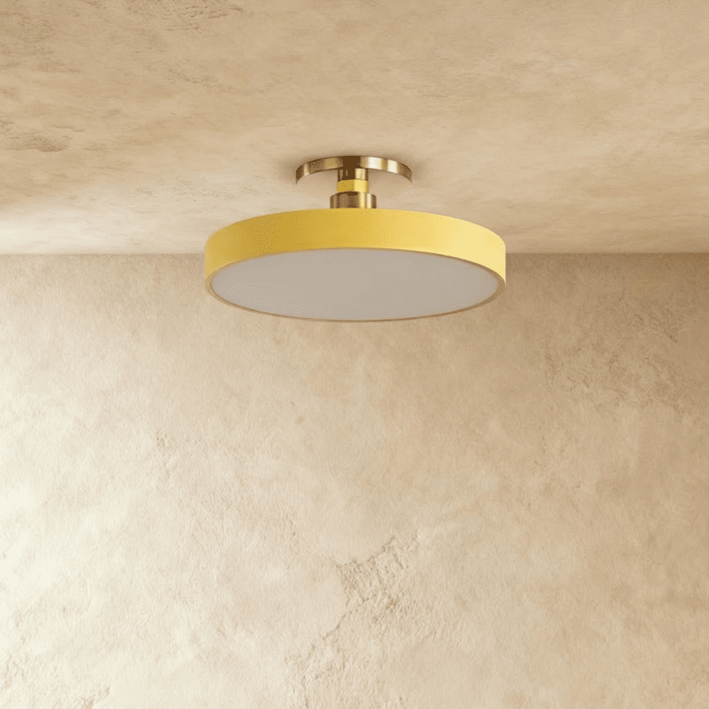 Modern Pentra Ceiling Light by Residence Supply with sleek design and integrated LED illumination for stylish home lighting.