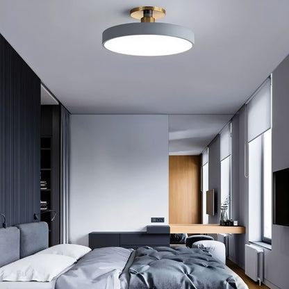 Modern Pentra Ceiling Light by Residence Supply, featuring sleek design and ambient lighting for interior spaces.