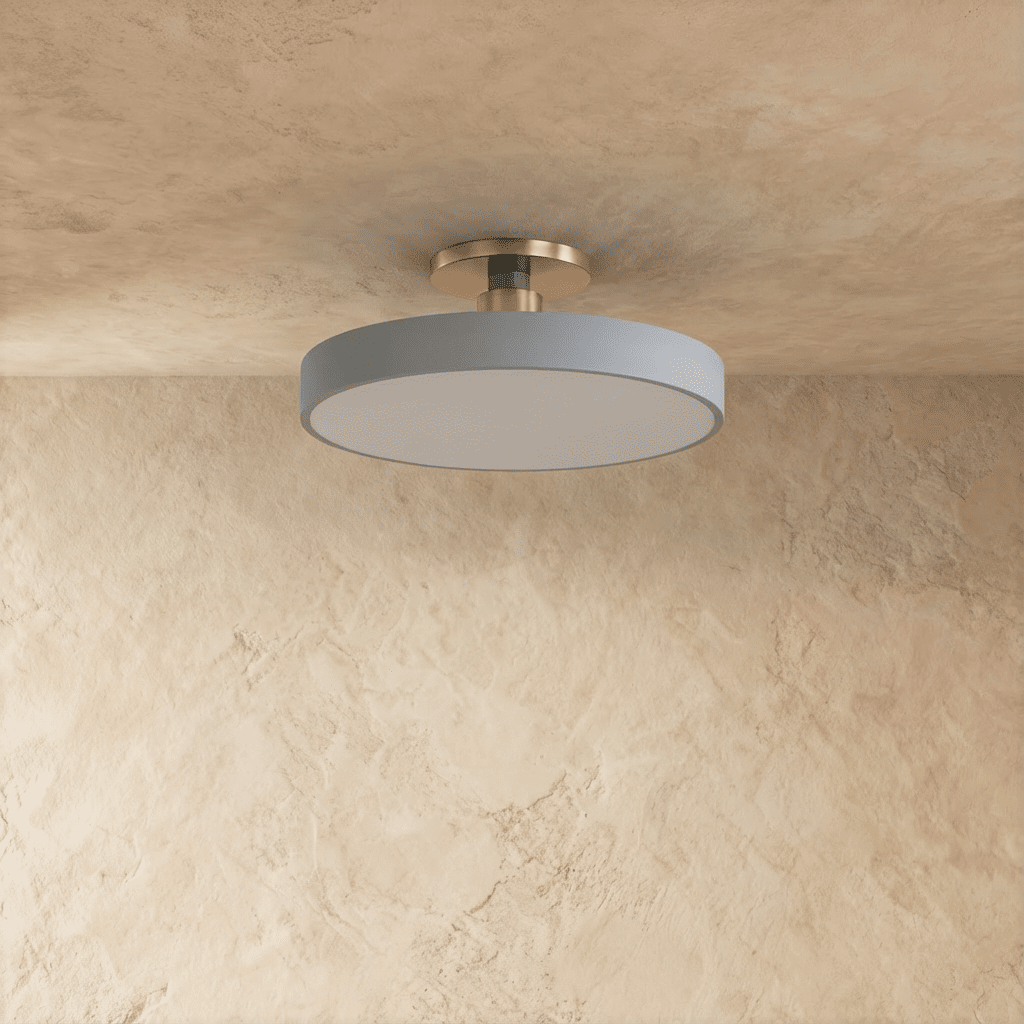 Modern Pentra Ceiling Light by Residence Supply with sleek design and integrated LED illumination for stylish indoor lighting.