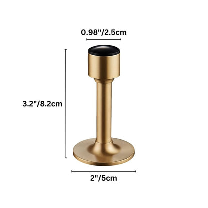 Residence Supply Pesu door stop securing a door in a home setting, made of durable material for effective door hold open or closed.