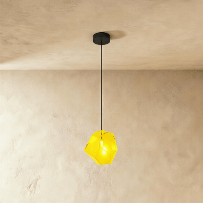Residence Supply Piedra Pendant Light hanging fixture with a sleek stone-inspired design, suitable for modern interior lighting.