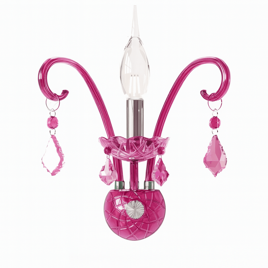 Pink Brigitte Wall Lamp - Nuvé