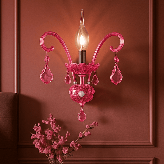 Pink Brigitte Wall Lamp - Nuvé