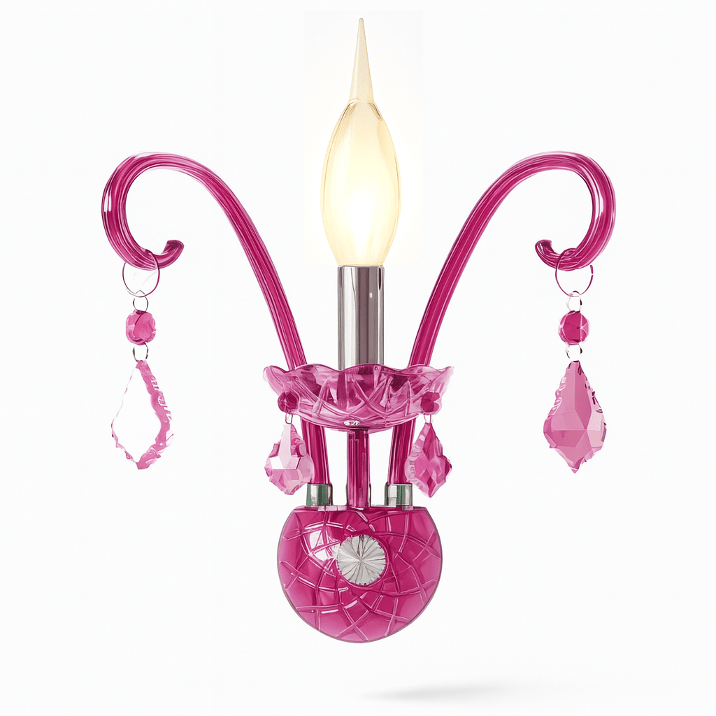 Pink Brigitte Wall Lamp - Nuvé