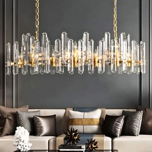 Prizma Linear Chandelier - Nuvé