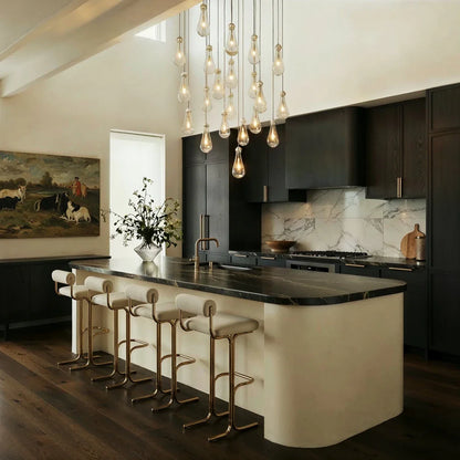 Pulcher Glass Tears Chandelier