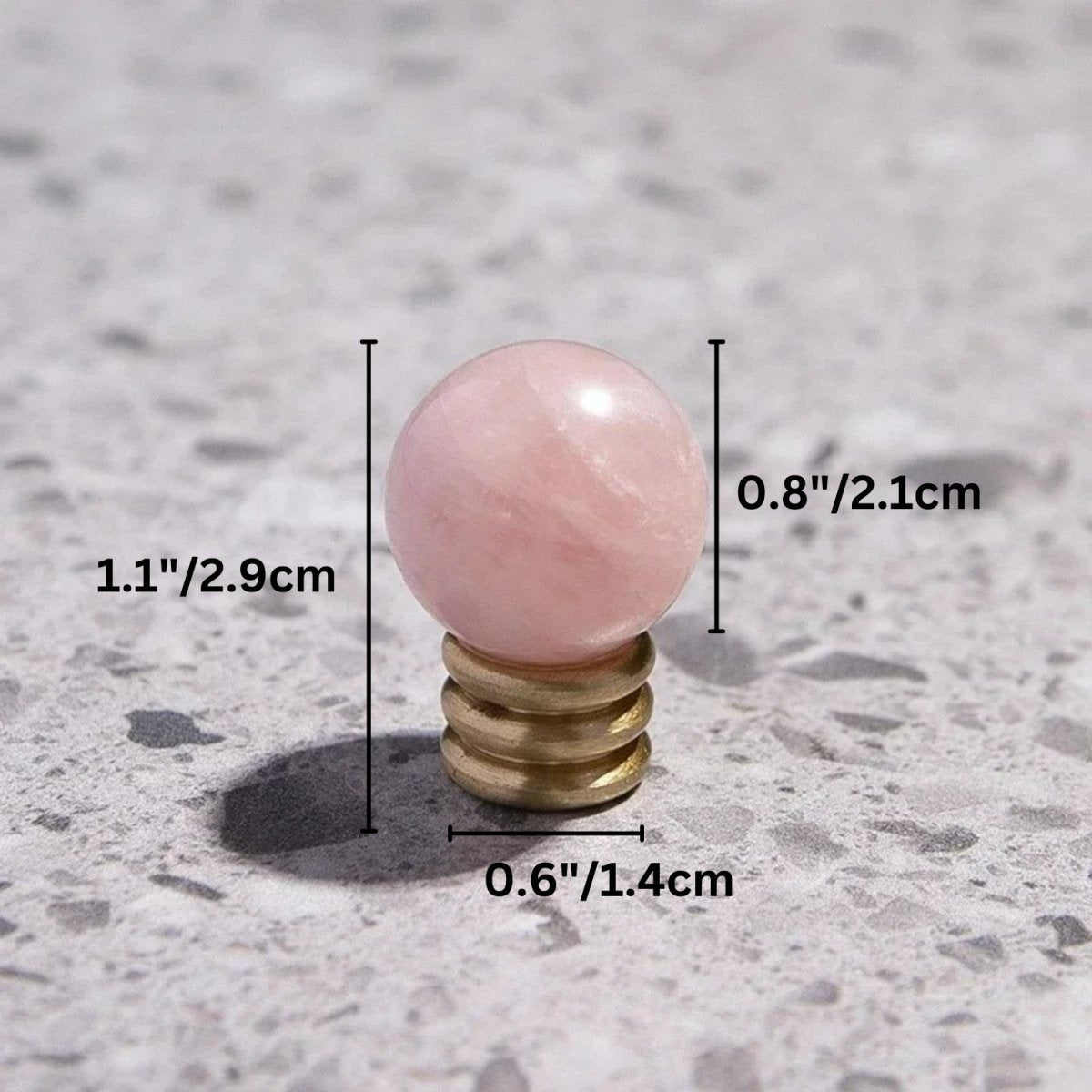Qiu Crystal Knob - Nuvé