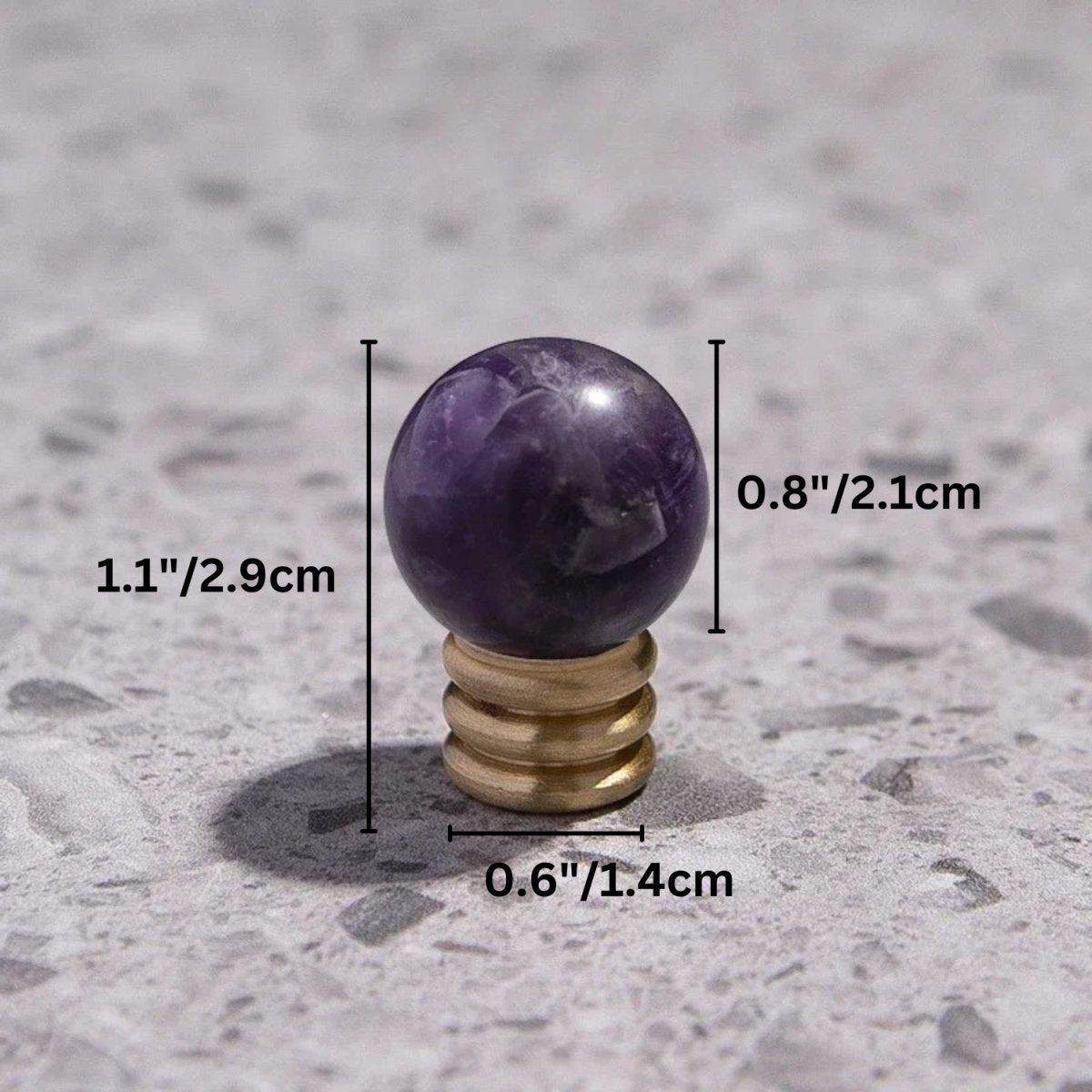 Qiu Crystal Knob - Nuvé