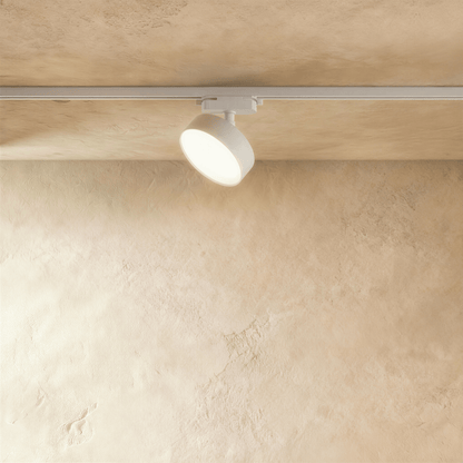 Residence Supply Quinn Track Light System with adjustable spotlights mounted on a sleek black track for modern lighting.
