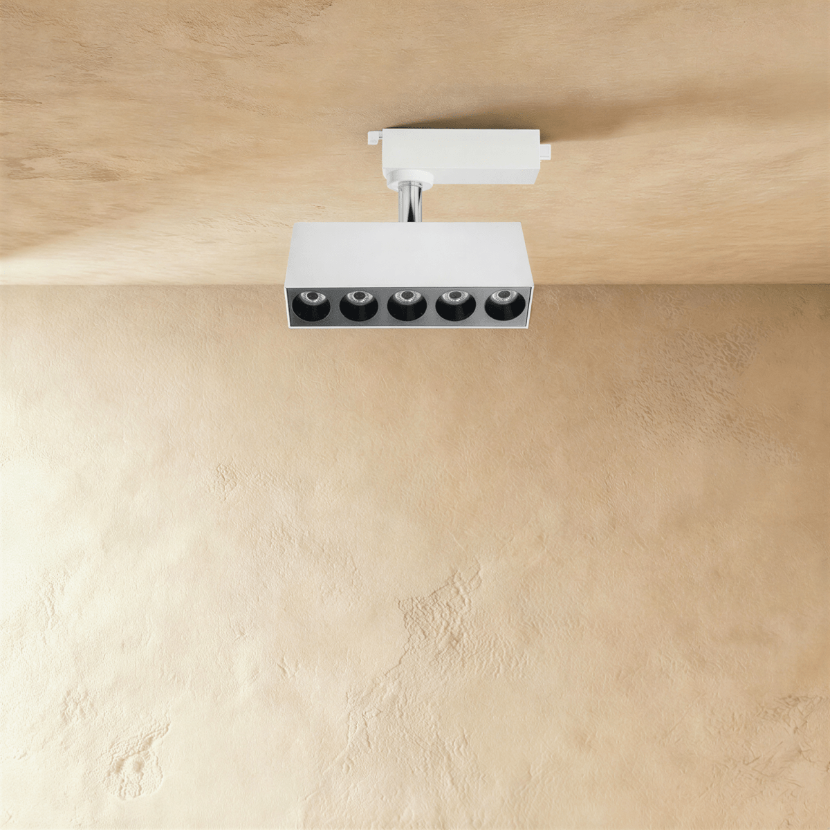 Residence Supply Quinn Track Light System with adjustable spotlights and modern design for flexible lighting in any space.