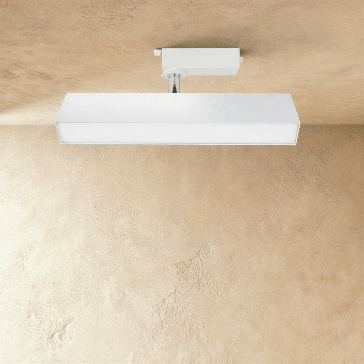 Residence Supply Quinn Track Light System with adjustable spotlights on a sleek metal track for modern lighting.