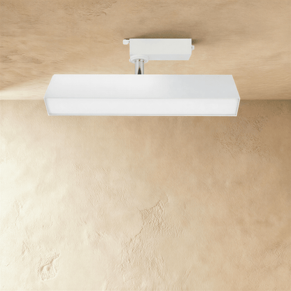 Residence Supply Quinn Track Light System with adjustable spotlights on a sleek metal track for modern lighting.