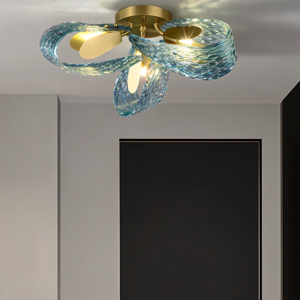 Modern Radiantia Ceiling Light by Residence Supply, featuring sleek design and bright illumination for contemporary interiors.