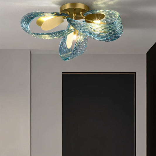 Modern Radiantia Ceiling Light by Residence Supply, featuring sleek design and bright illumination for contemporary interiors.