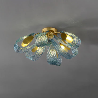 Modern Radiantia Ceiling Light by Residence Supply, featuring sleek design and bright illumination for contemporary home decor.