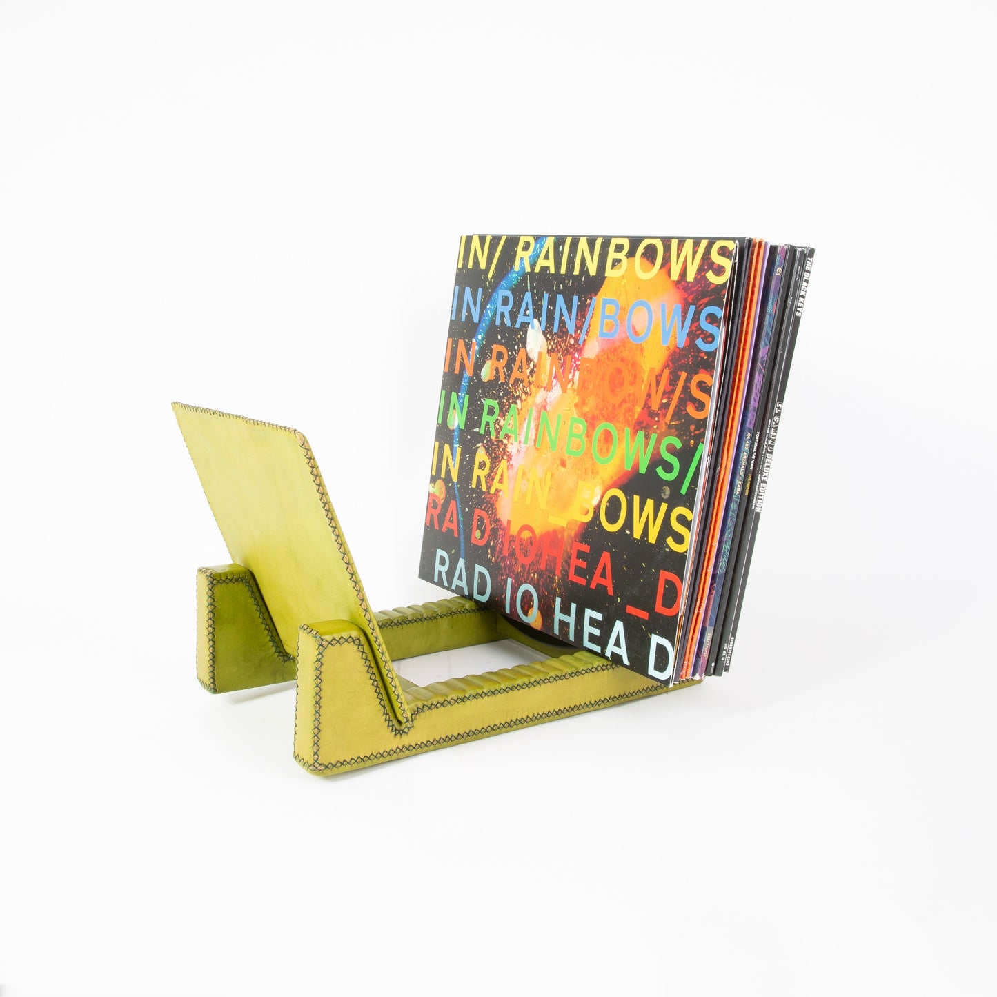 Disco | Leather Record Stand - Nuvé