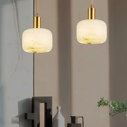 Revina Alabaster Pendant Light - Nuvé