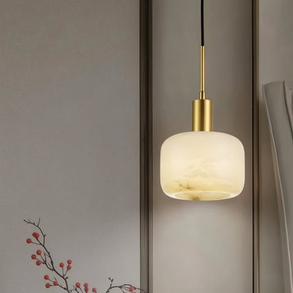 Revina Alabaster Pendant Light - Nuvé