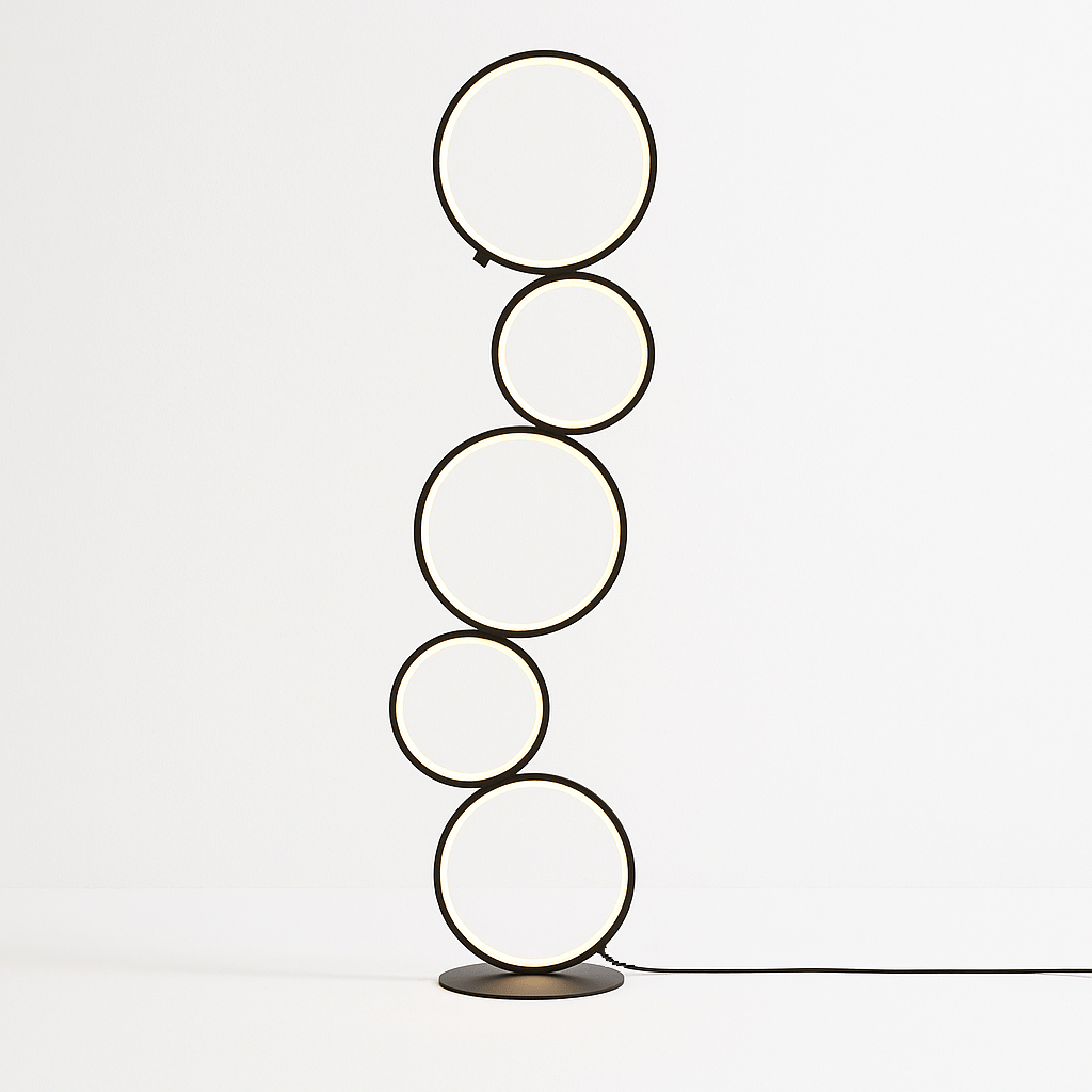 Ring Stack Floor Lamp - Nuvé