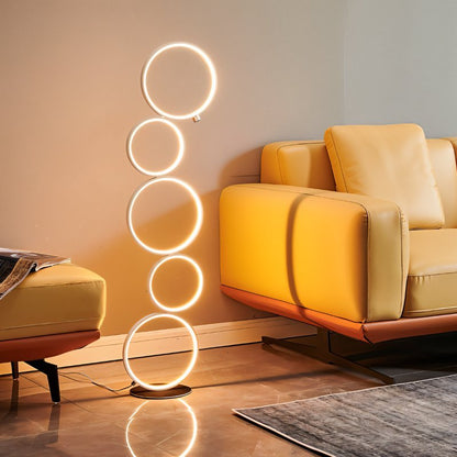Ring Stack Floor Lamp - Nuvé