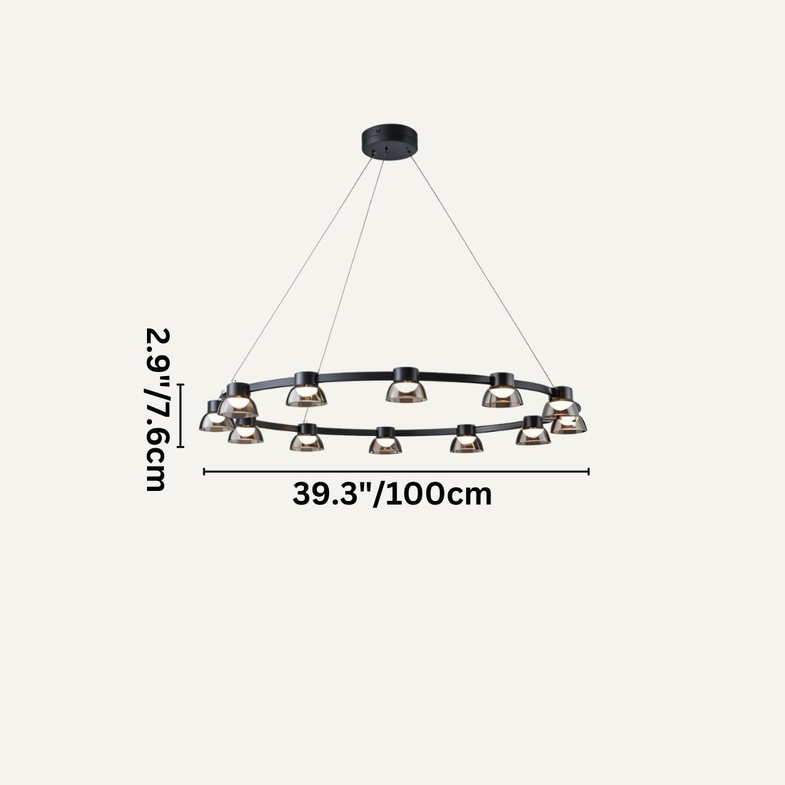 Ropa Chandelier - Nuvé