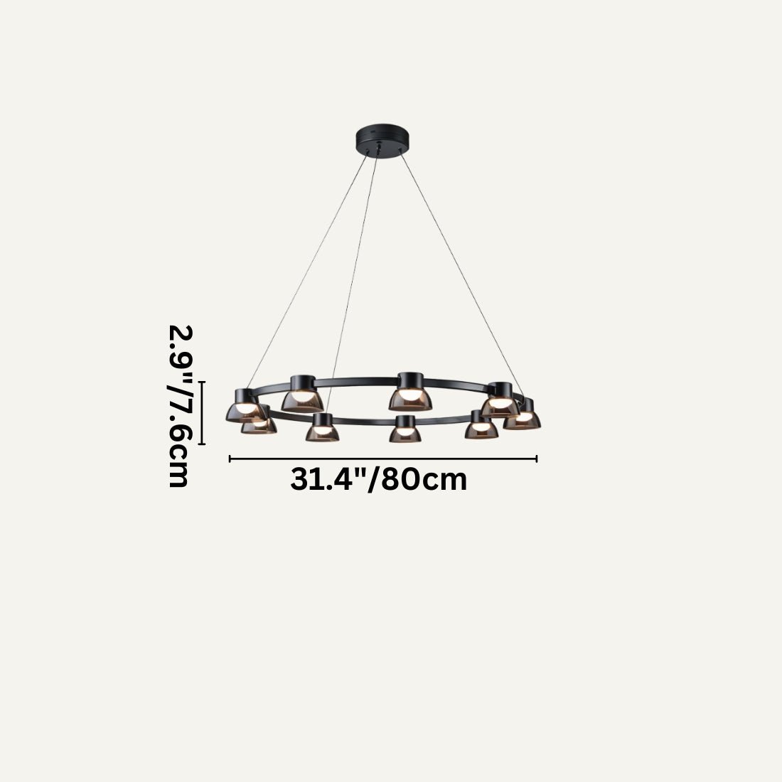 Ropa Chandelier - Nuvé