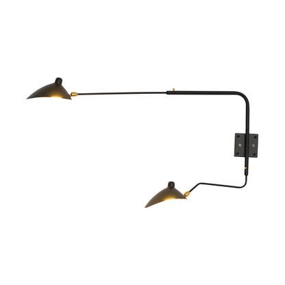 Rotating Serge Mouille Wall Sconce