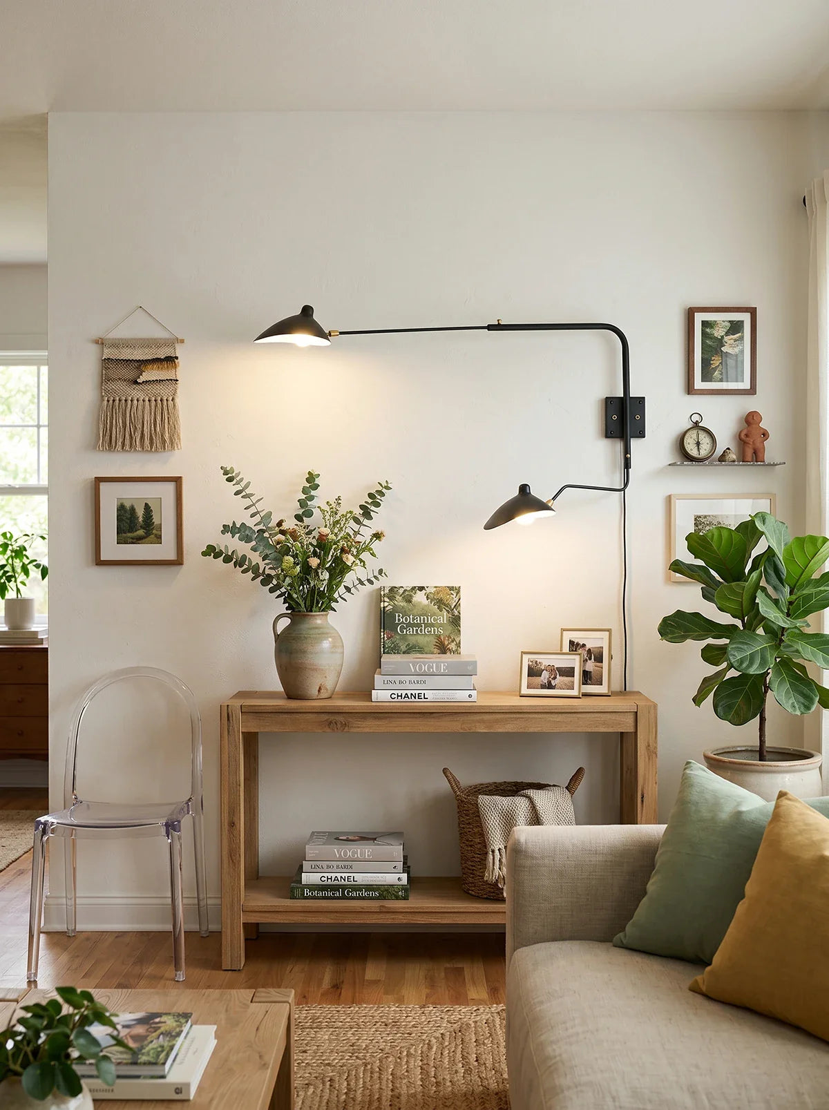 Rotating Versatile Arm Wall Sconce