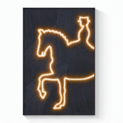 Safari Flare Illuminated Art - Nuvé