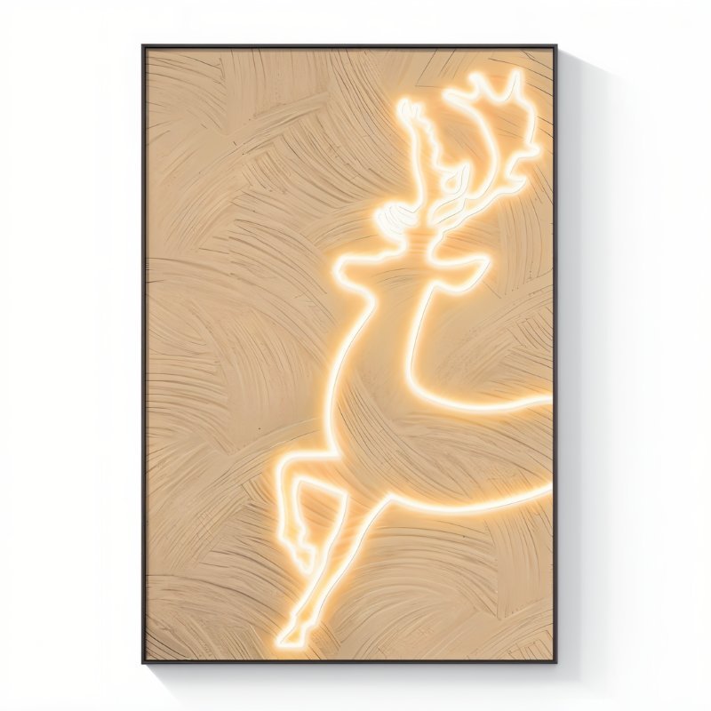 Safari Flare Illuminated Art - Nuvé