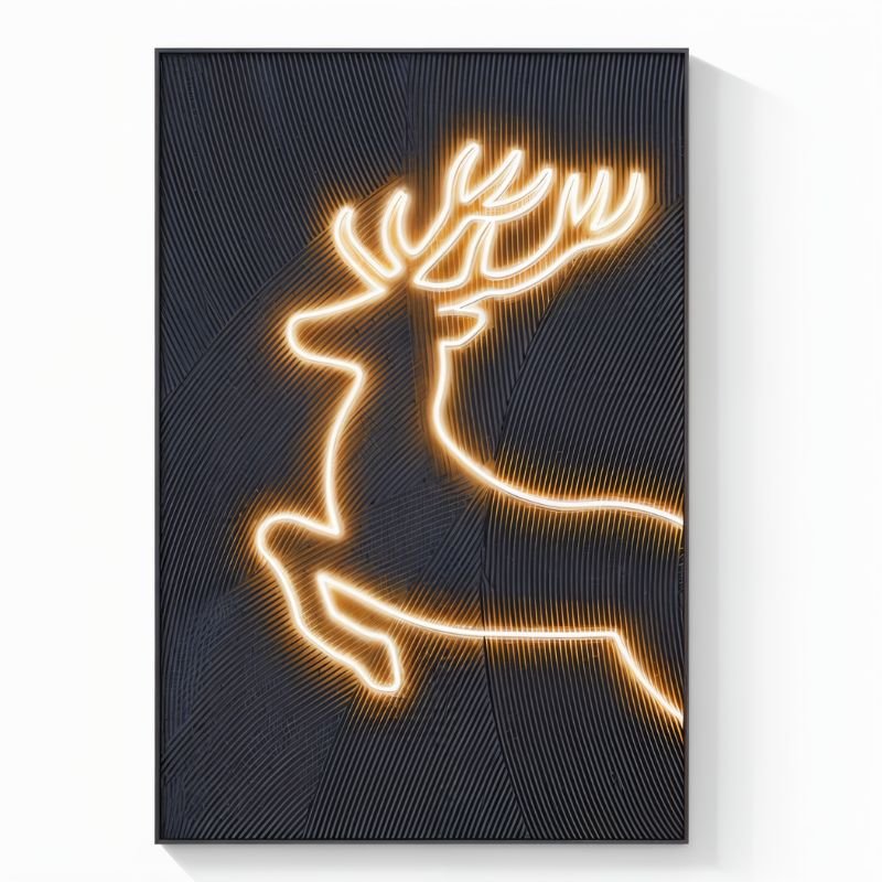 Safari Flare Illuminated Art - Nuvé