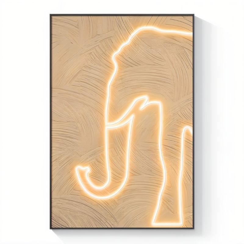 Safari Flare Illuminated Art - Nuvé