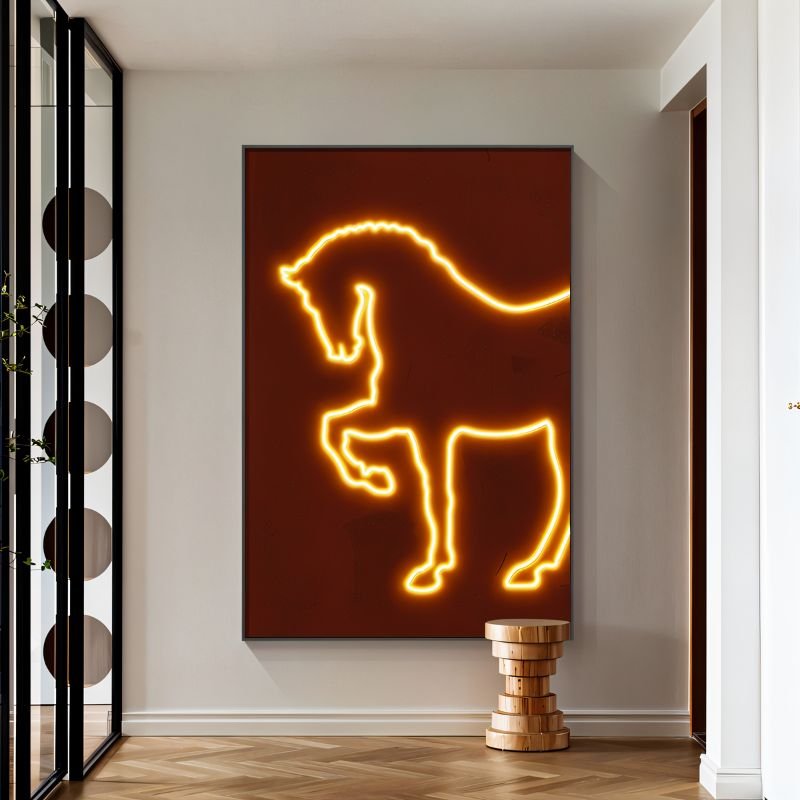 Safari Flare Illuminated Art - Nuvé
