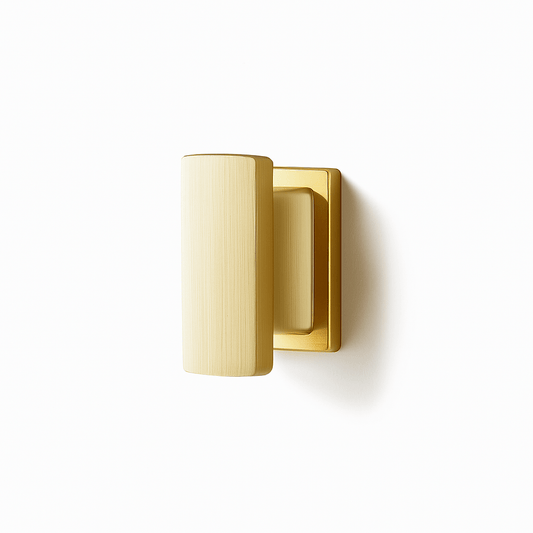 Residence Supply Sagis knob and pull bar set for cabinet hardware, featuring sleek metal handles for kitchen or furniture cabinets