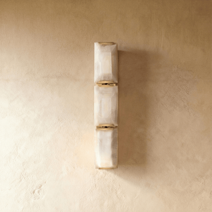 Sakhra Wall Lamp by Residence Supply featuring a modern designed metal fixture and warm LED lighting for indoor wall decor.