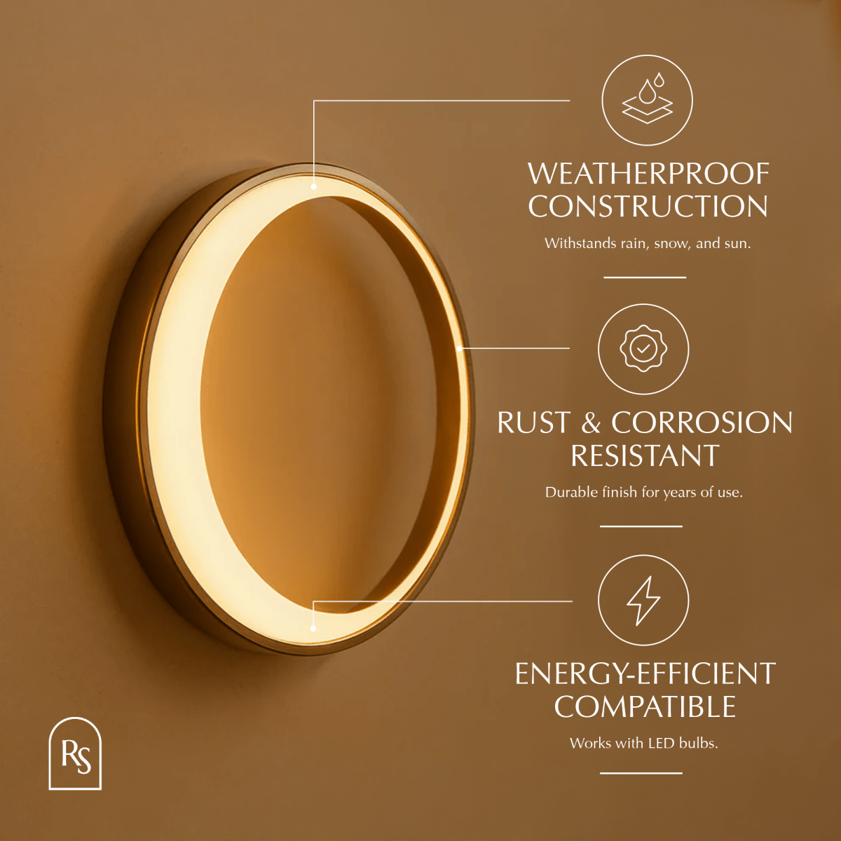 Selene Outdoor Wall Lamp - Nuvé