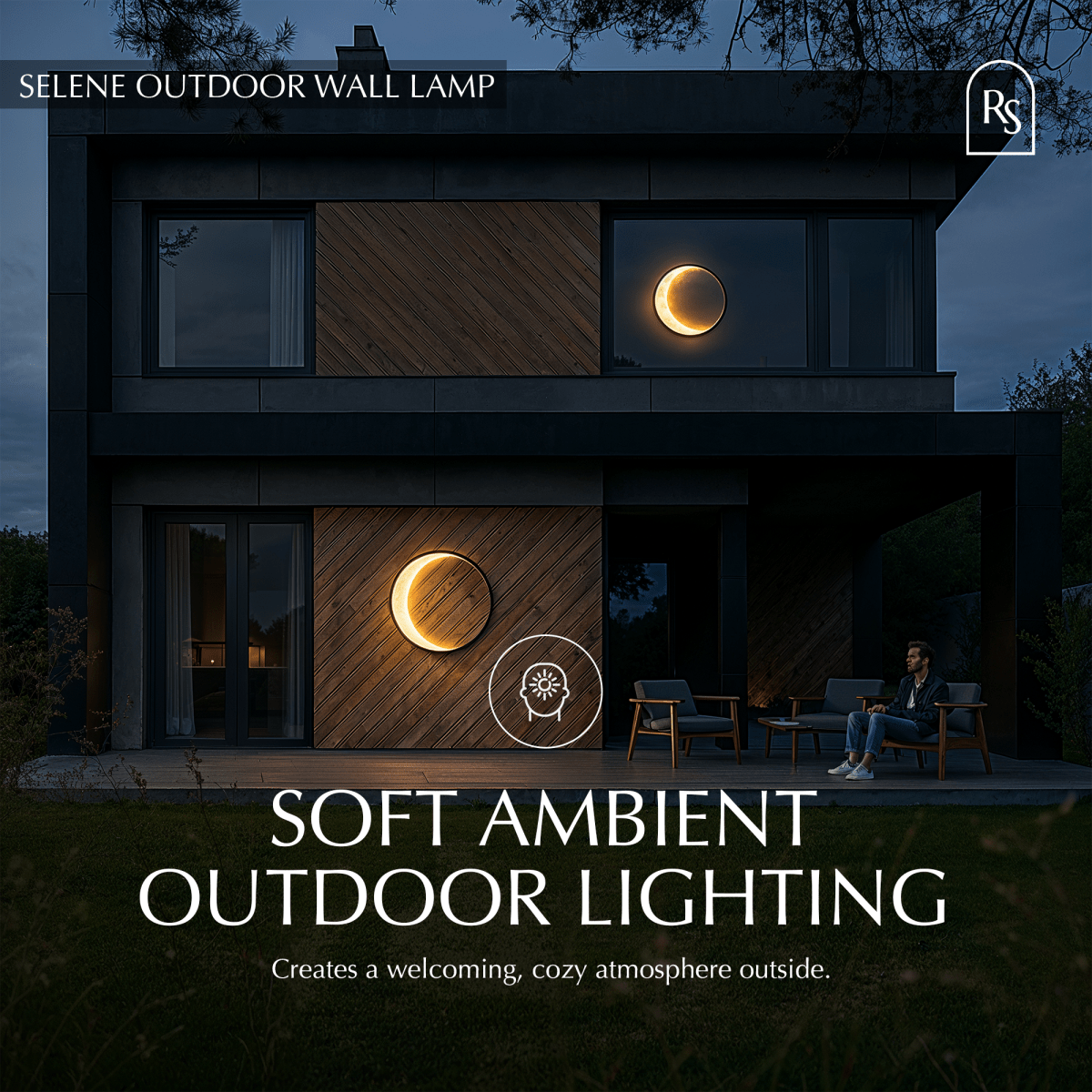 Selene Outdoor Wall Lamp - Nuvé