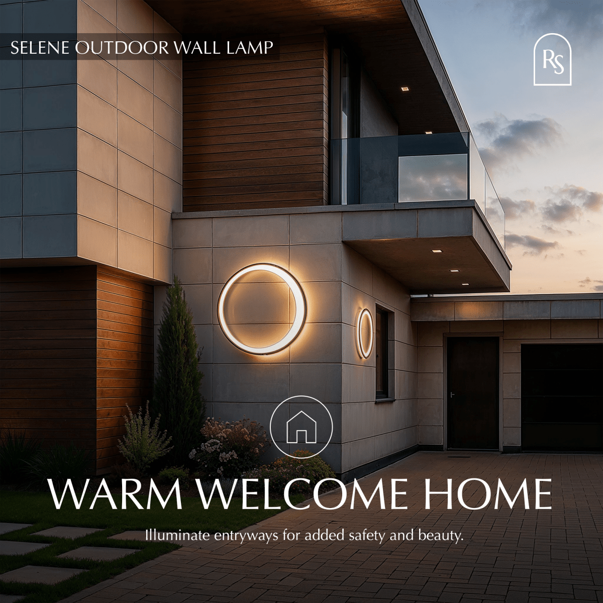 Selene Outdoor Wall Lamp - Nuvé