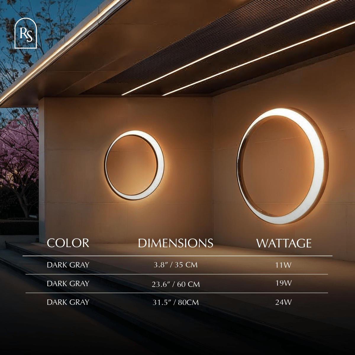 Selene Outdoor Wall Lamp - Nuvé