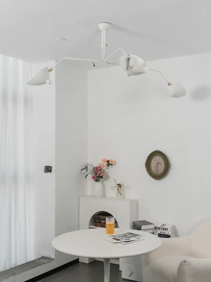 Serge Rotating Arm Ceiling light