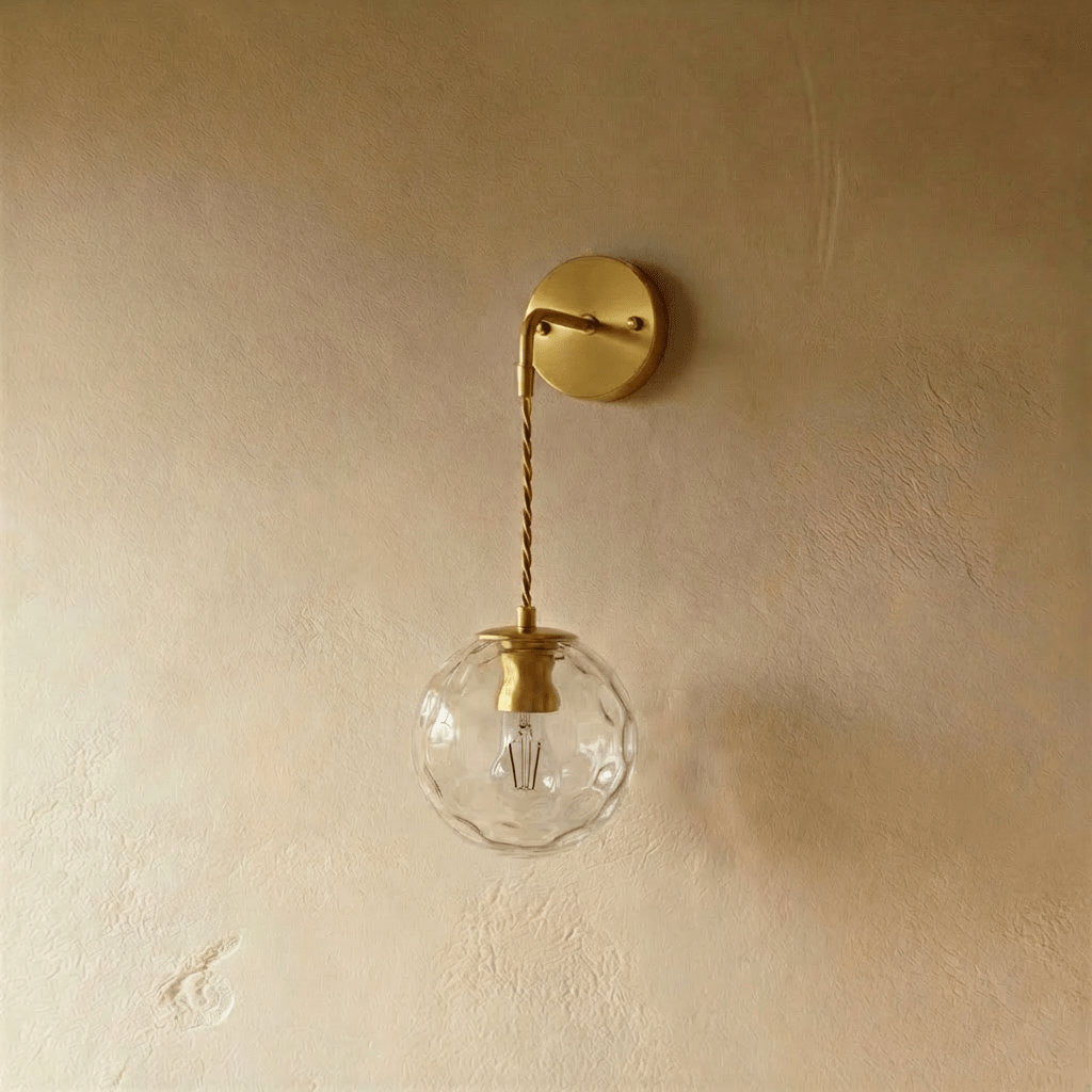 Modern Sfera Wall Lamp by Residence Supply, featuring a spherical design and sleek wall-mounted fixture.