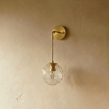 Modern Sfera Wall Lamp by Residence Supply, featuring a spherical design and sleek wall-mounted fixture.