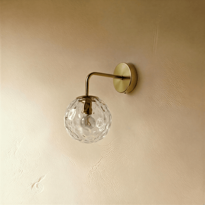 Modern Sfera Wall Lamp by Residence Supply, featuring a sleek spherical design and wall-mounted installation.