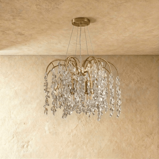 Shajar Crystal Chandelier - Nuvé