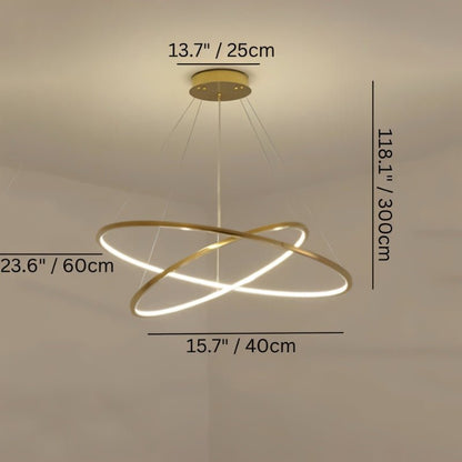 Residence Supply Shalom Round Chandelier with metal frame and multiple light bulbs hanging for elegant ceiling lighting.