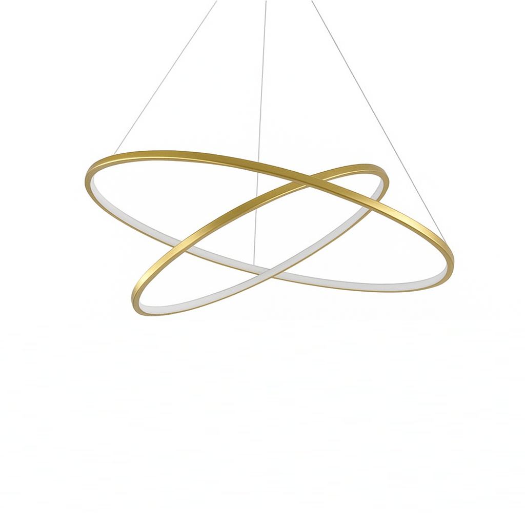 Residence Supply Shalom Round Chandelier with multiple hanging glass orbs and a sleek metal frame.